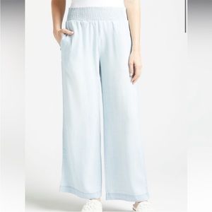 Cloth & Stone Light Blue Wide Leg Pants